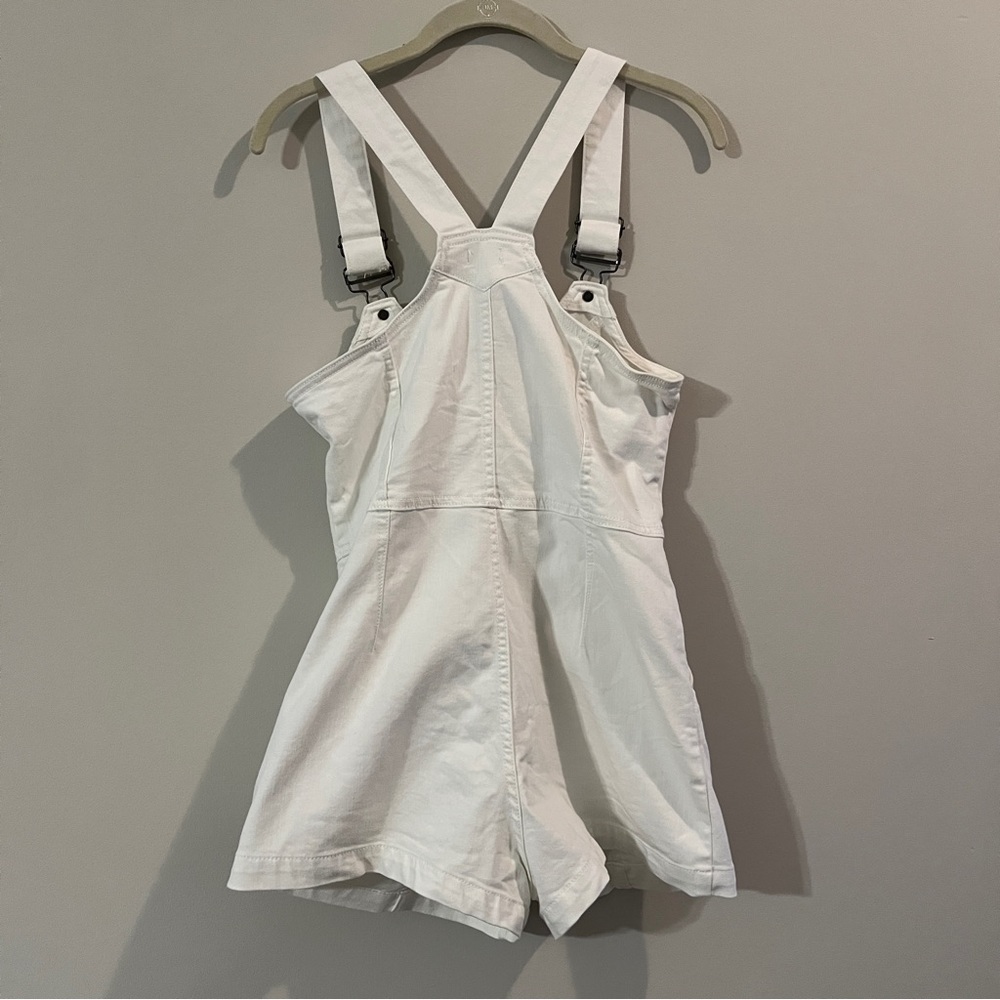 Volcom Button Up Stretch Shorts Overalls Shortfal… - image 4